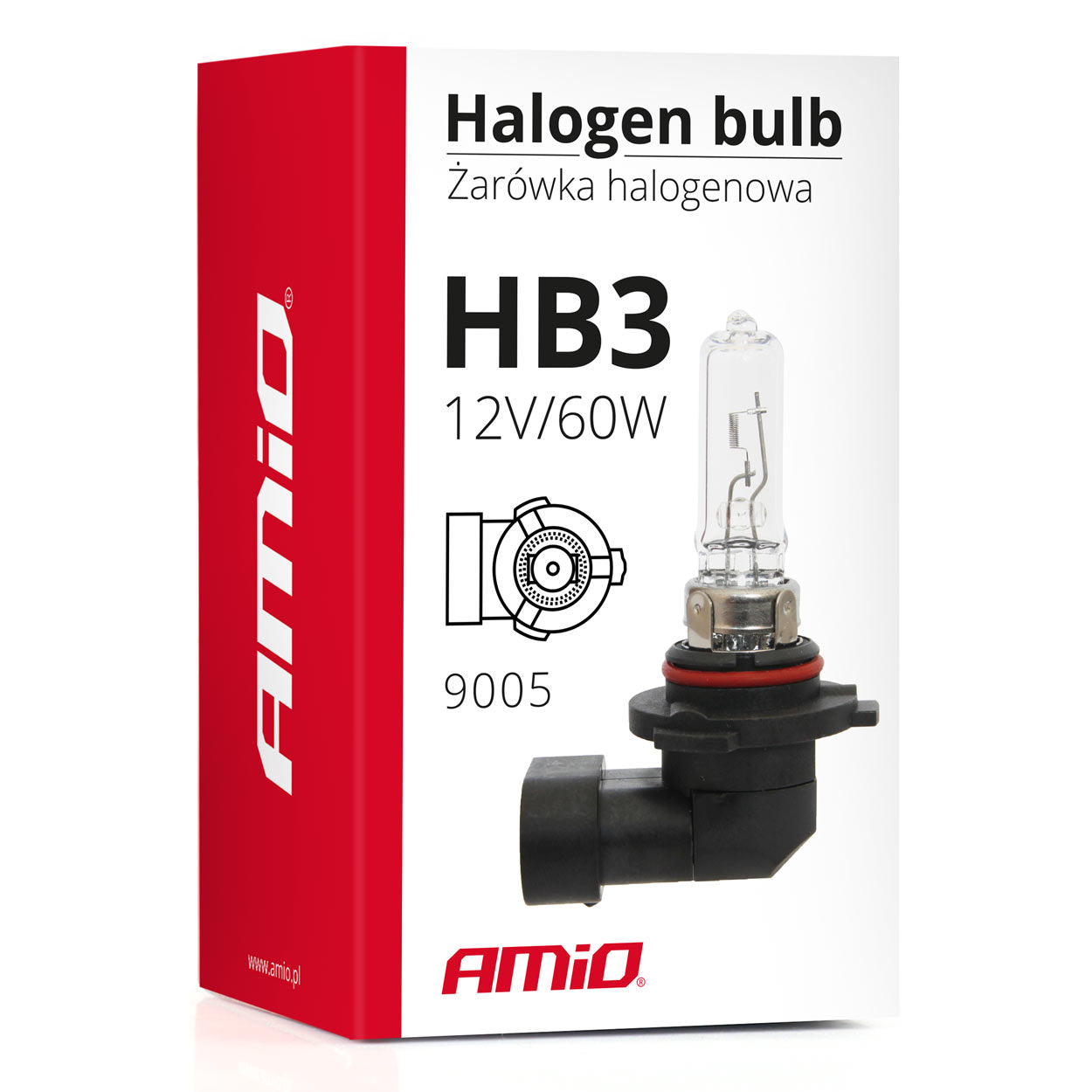 Halogeenipolttimo HB3 9005 auton ajovaloihin