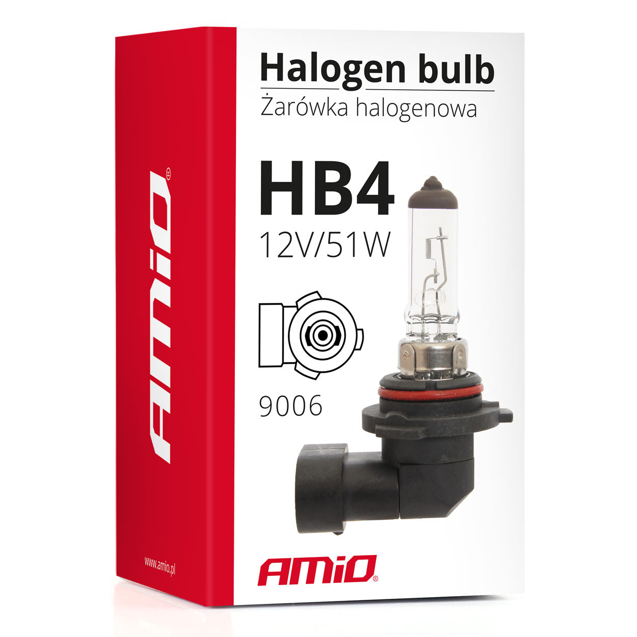 HB4 9006 halogeenipolttimo kauko- ja lähivaloon