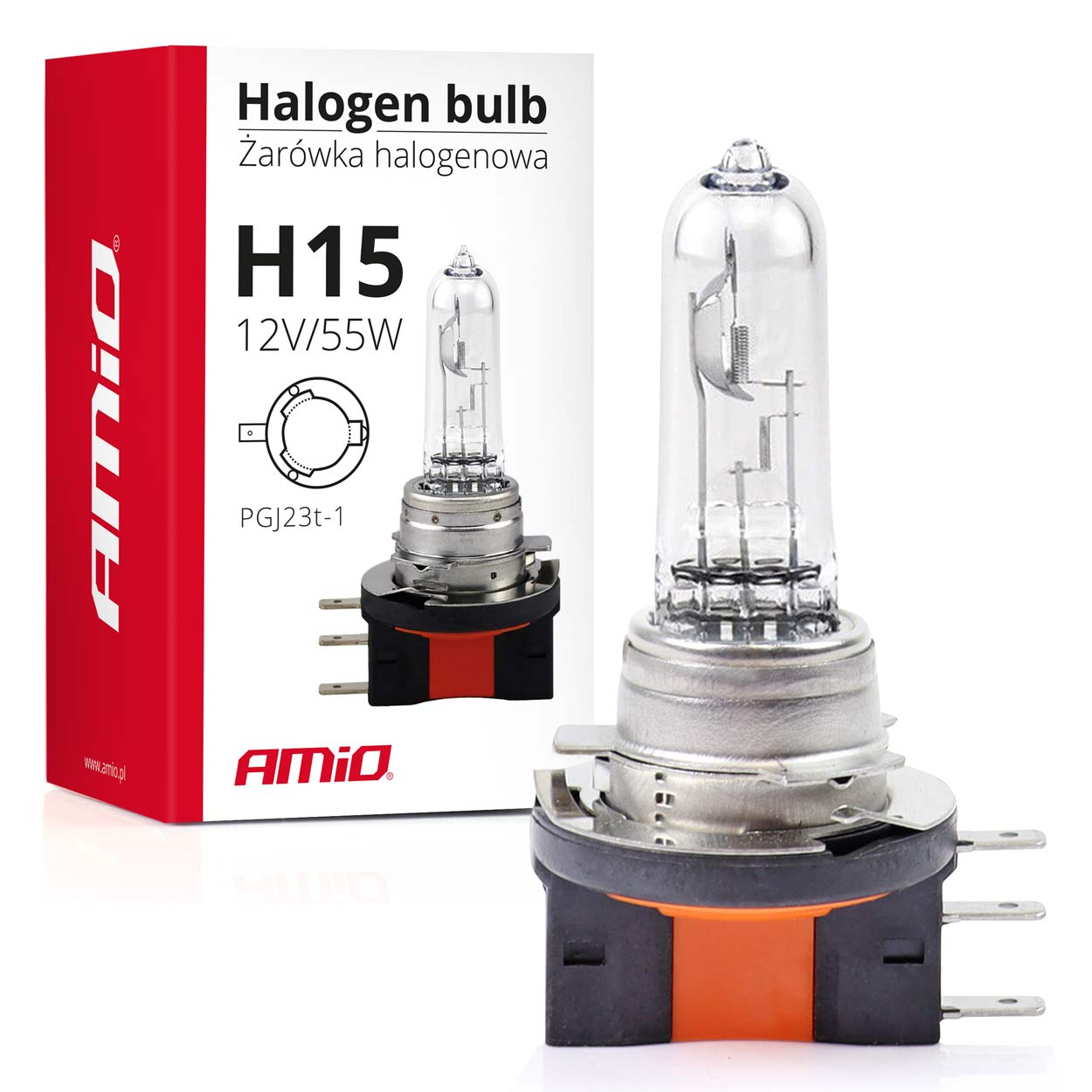 H15-halogeenipolttimo 12 V 15/55 W