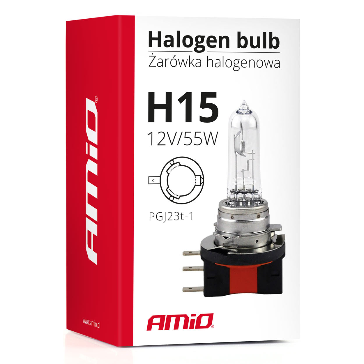 H15-halogeenipolttimo auton valaistukseen