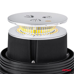 LED-varoitusvalo WAR09P asennusdetalji