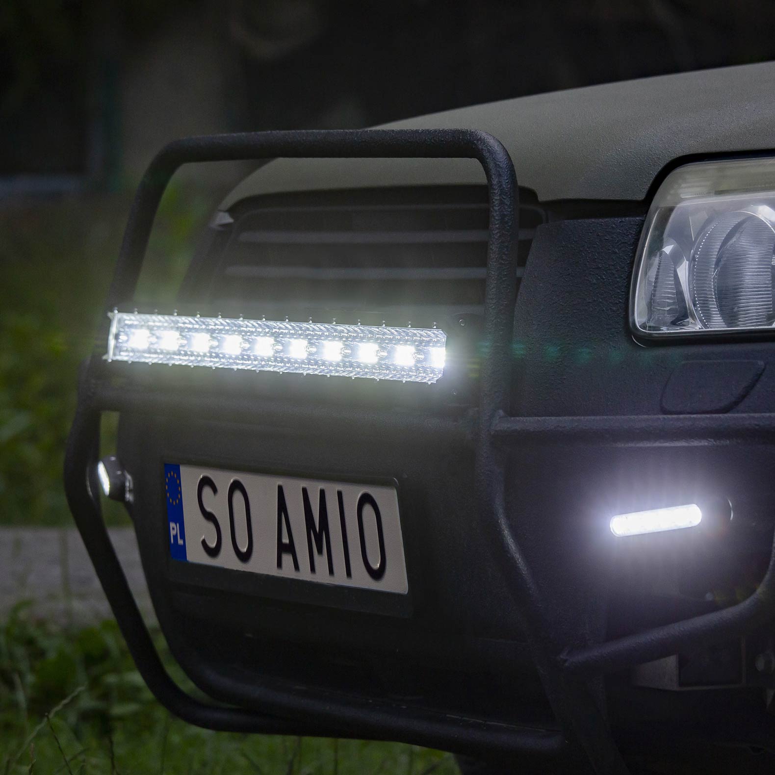 DRL 507HP päiväajovalot LED-valoilla