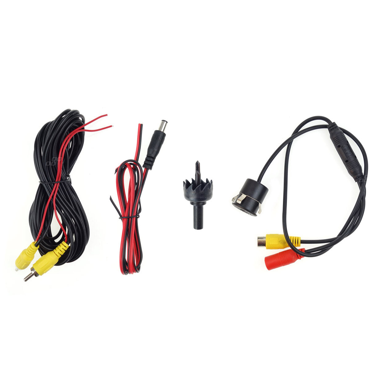 HD-308 LED -peruutuskamera sivulta katsottuna