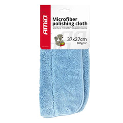 Mikrokuituliina kiillotukseen ja kuivaamiseen, 37 x 27 cm ja 800 g/m²