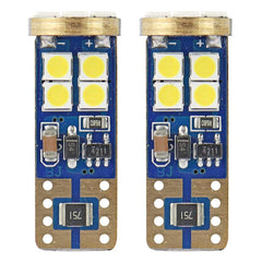 LED-polttimo T10e W5W CANBUS-toiminnolla ja 12 SMD 2835 -diodilla
