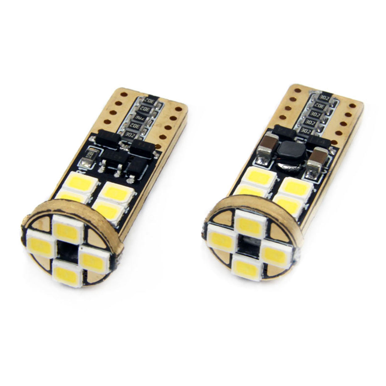 LED-polttimo T10e W5W 12 V ja 24 V järjestelmiin