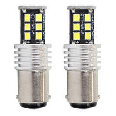 LED-pære 1157 BAY15D P21/5W med 6000K hvidt lys