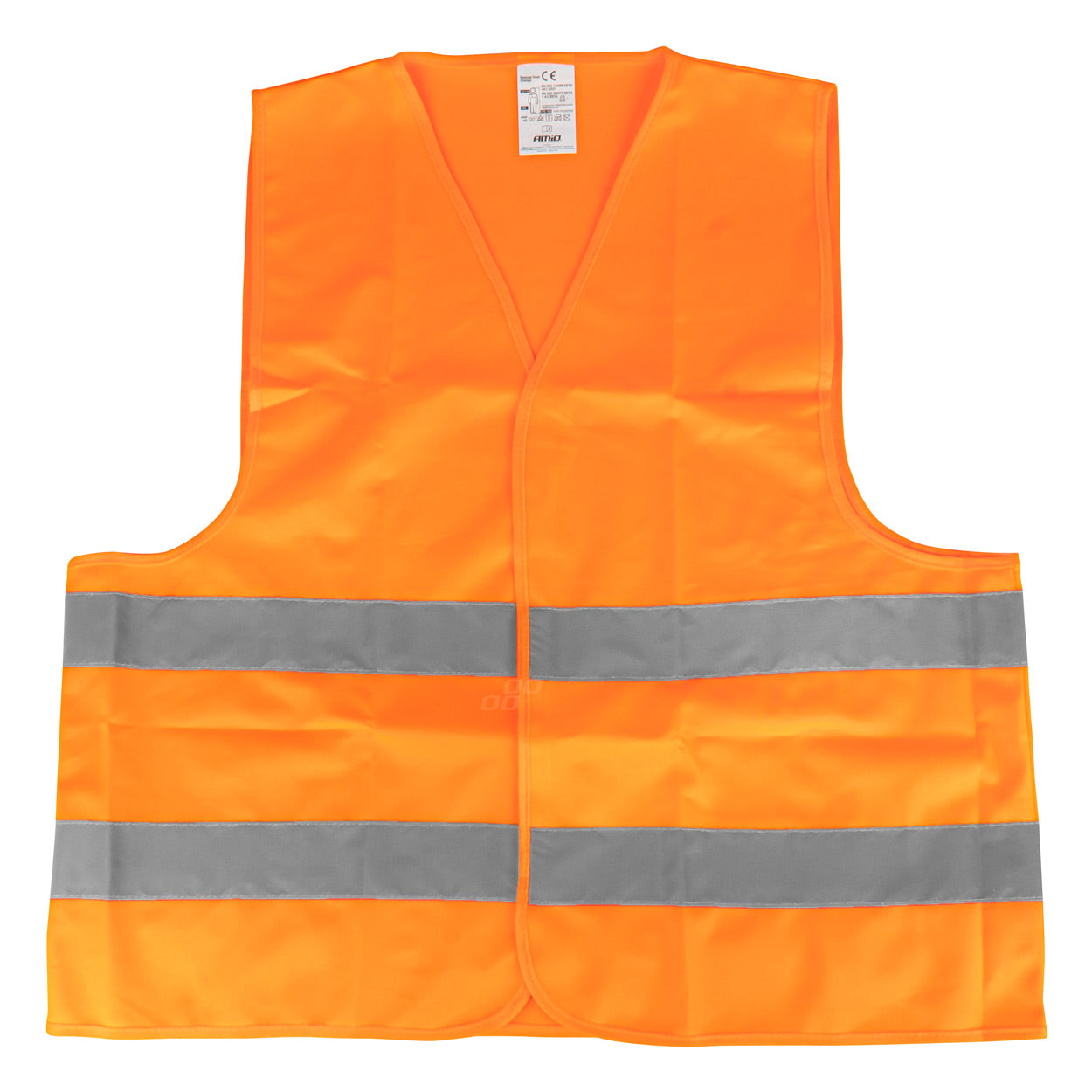 Oranssi heijastinliivi koossa XL heijastinnauhoilla