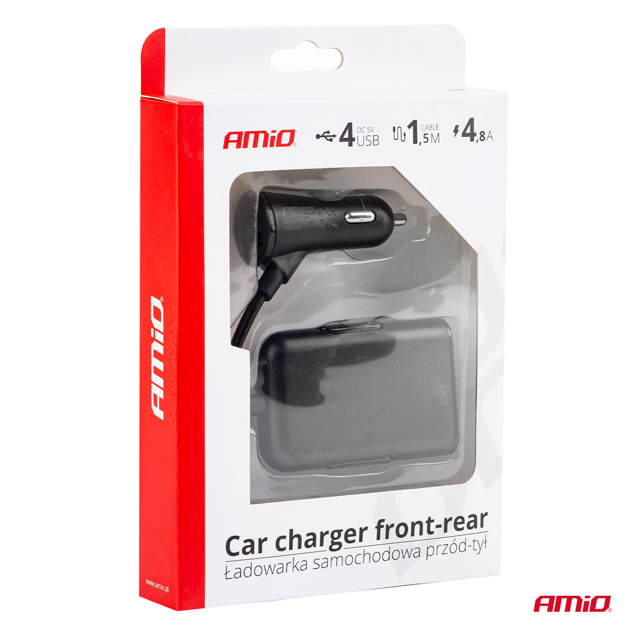 USB-autolaturi 5 V lähtöjännitteellä