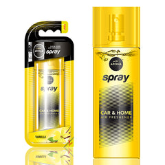 Aroma Car -auton ilmanraikastin vaniljan tuoksulla 50 ml suihkepullossa