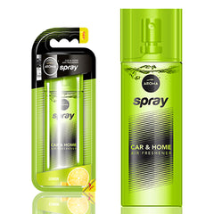 Aroma Car auton tuoksusuihke sitruunantuoksulla, 50 ml lasipullossa
