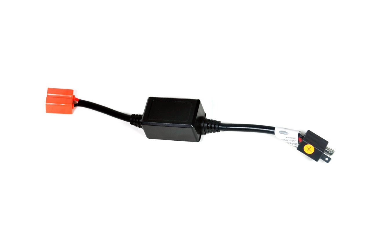 CANBus-sovitin LED-ajovaloille, joissa on H7-kanta