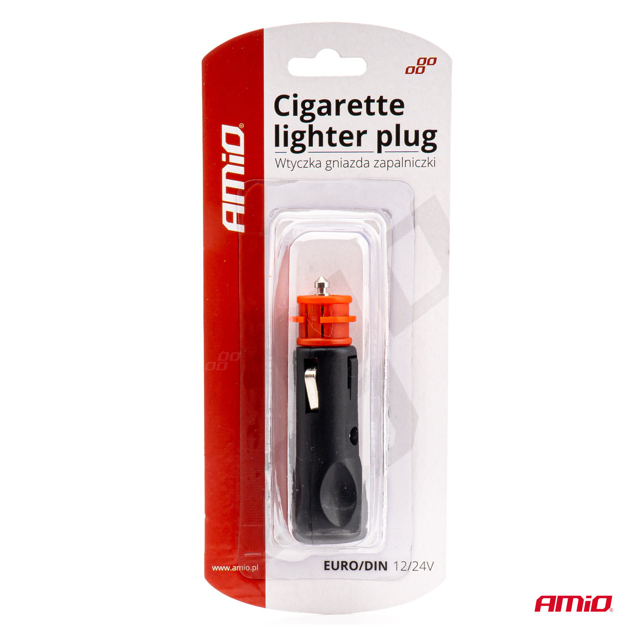 Savukkeensytytinpistoke vaihdettavalla 5 A:n sulakkeella