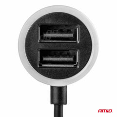 USB-autolaturi 2,4 A ulostulolla