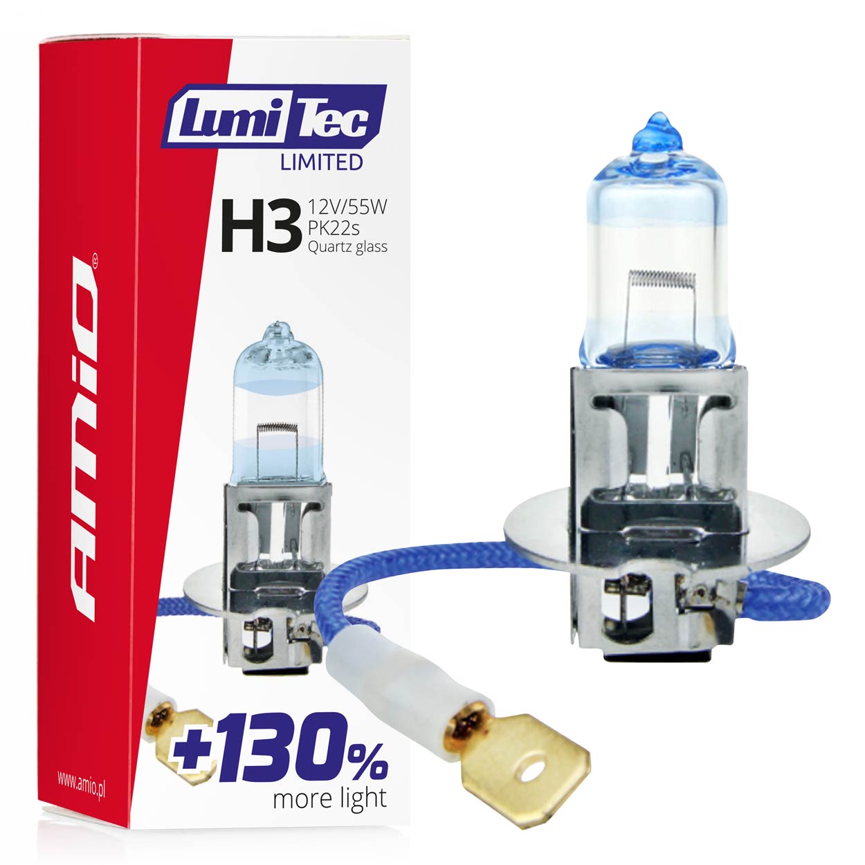 LumiTec LIMITED H3-halogeenilamppu 12 V 55 W