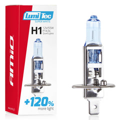 LumiTec Super White H1 halogeenipolttimo 12V 55W
