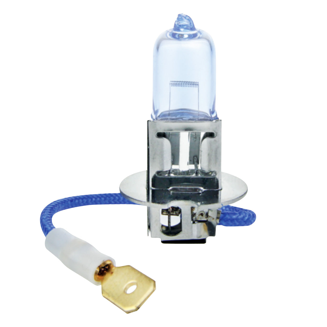Pakkaus, jossa LumiTec Super White H3 -halogeenipolttimo