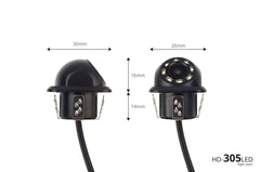 HD-305 LED-kamera med 28 mm monteringsdiameter