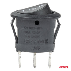 Vippekontakt BU03 med ON-OFF-ON-kobling