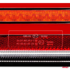 Bageste LED-kombinationslygte med dynamisk blinklys