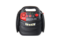 Jumpstarter 12 V 17 Ah 900 A med kompressor