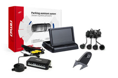 Parkeringsassistentsystem med 4,3 tommer display og bakkamera