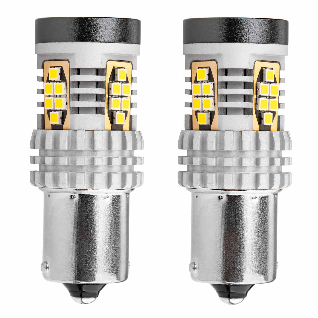 LED-pære CANBUS med 24 SMD til P21W og BA15S