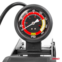 Foldbar fodpumpe med manometer