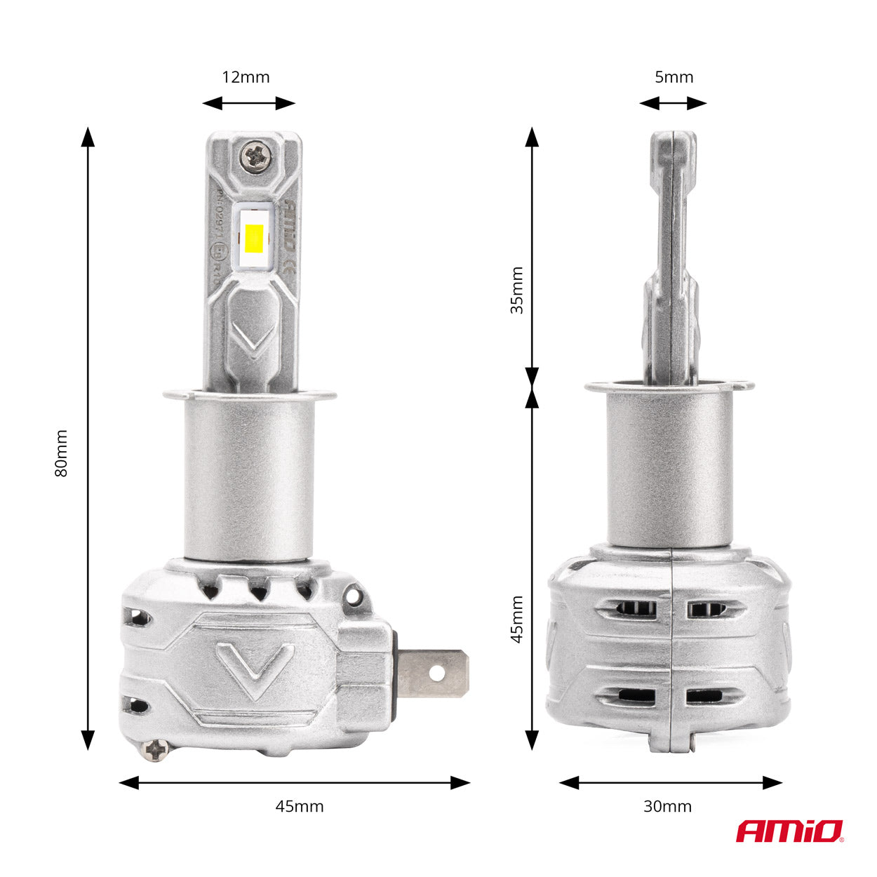 H3 LED-pærer med 6500 K og 7920 lm