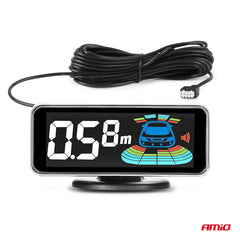 Monteringsdele til parkeringsassistentsystem med otte sensorer