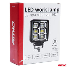 Detalje af arbejdslampe AWL37 med LED-lys
