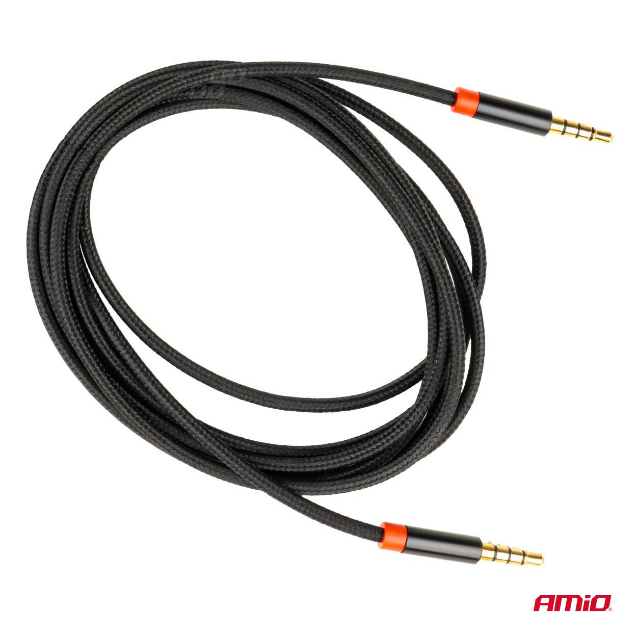 AUX-kabel med to mini-jack-stik