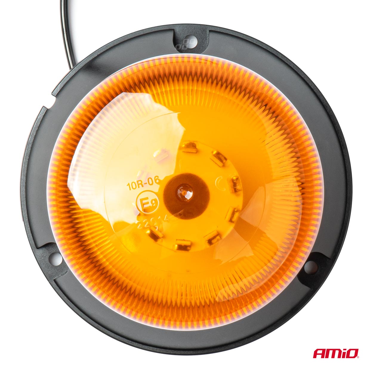 LED-advarselslampe til 12-24 V med IP66