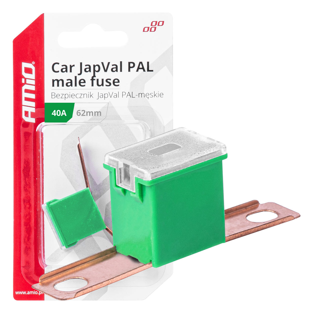 JAPVAL PAL han-sikring 62 mm 40 A