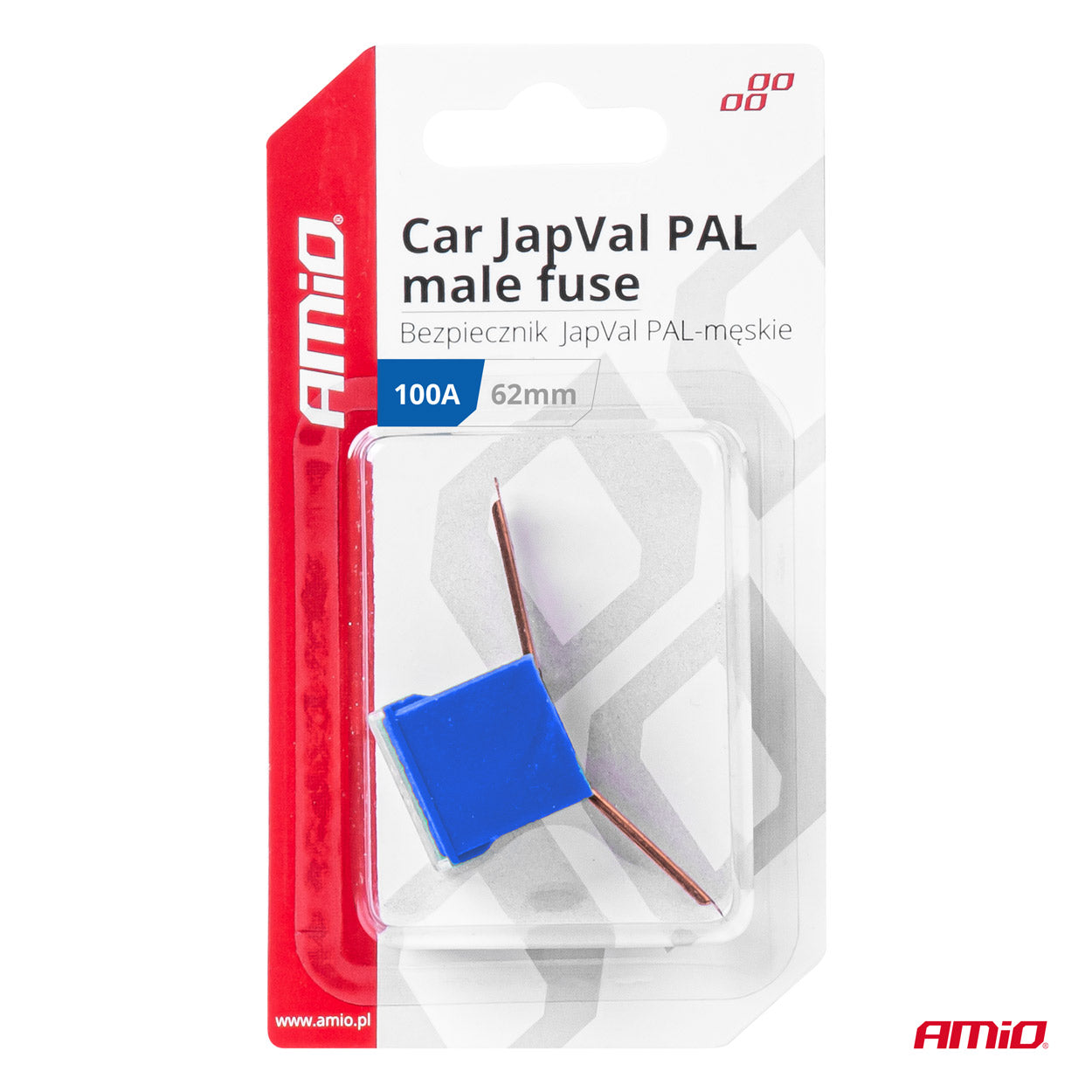 JAPVAL PAL-sikring, 1 stk. i blisterpakning