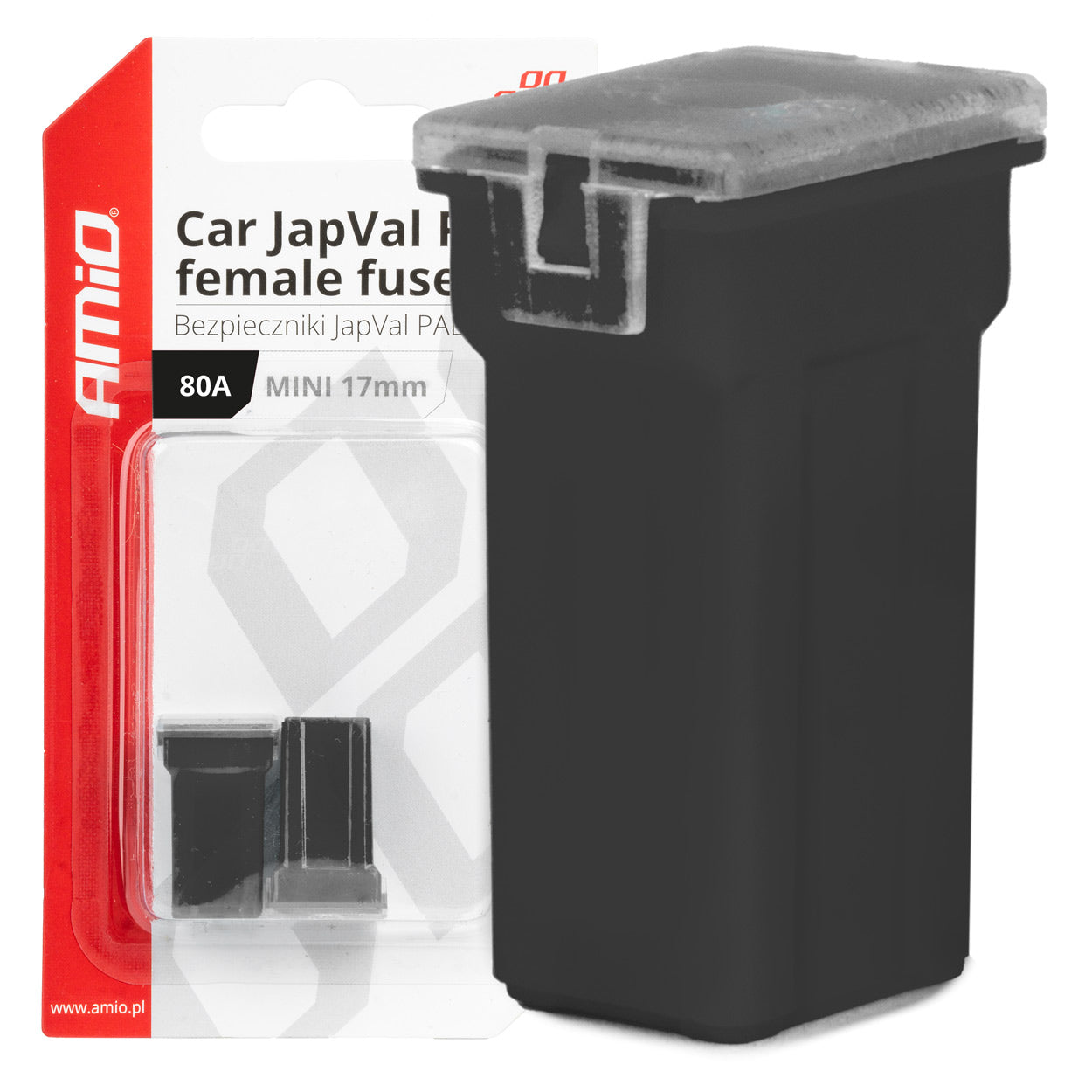 JAPVAL PAL female minisikring 80 A og 17 mm