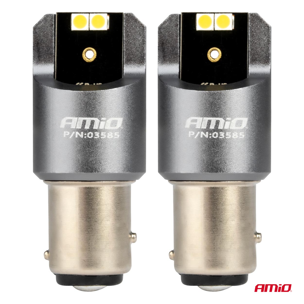 LED pære BAY15D P21/5W med 4x3030 SMD LED’er