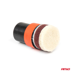 30 mm mini-polerskive med velcro til bilpolering