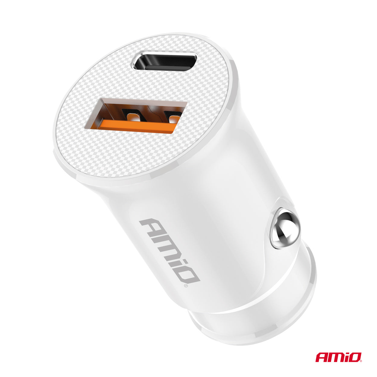 USB-billader til bil med to USB-porte og 20 W effekt
