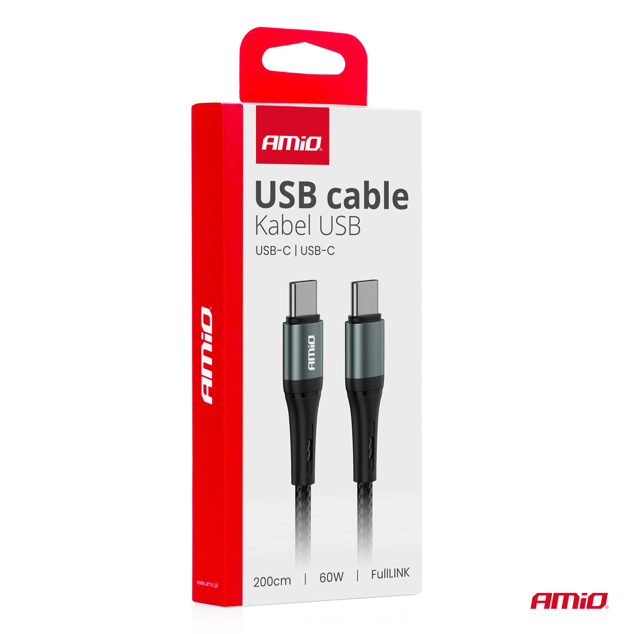 FullLINK USB-C–USB-C-kaapeli 200 cm
