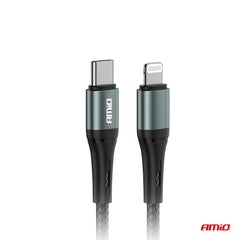 USB-C–Lightning-kaapeli, 20 W ja pituus 100 cm