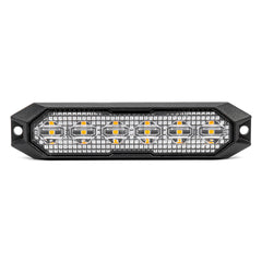 Slimt LED-advarselsblink til grill med orange lys