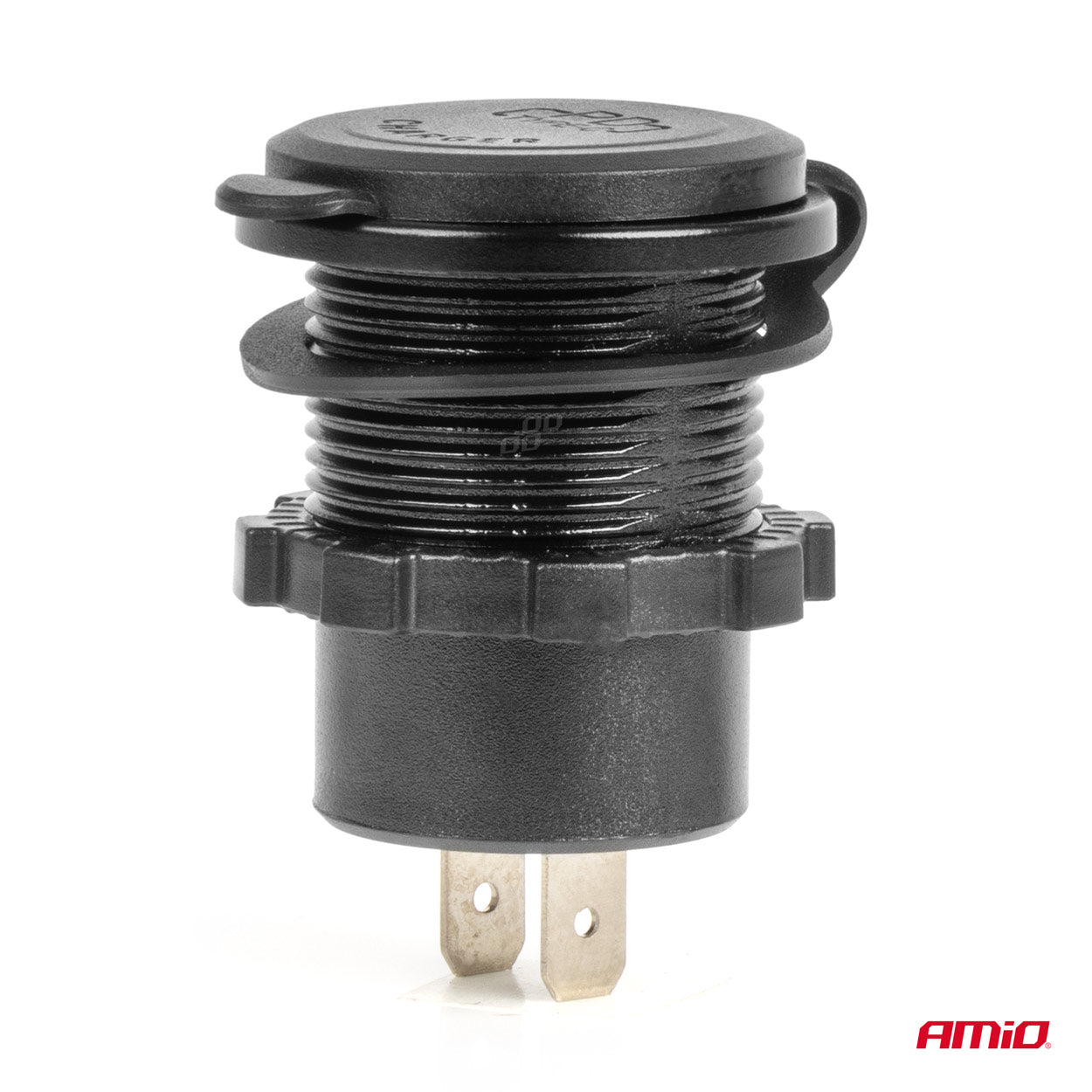 USB-oplader med Quick Charge 3.0 og digital spændingsvisning