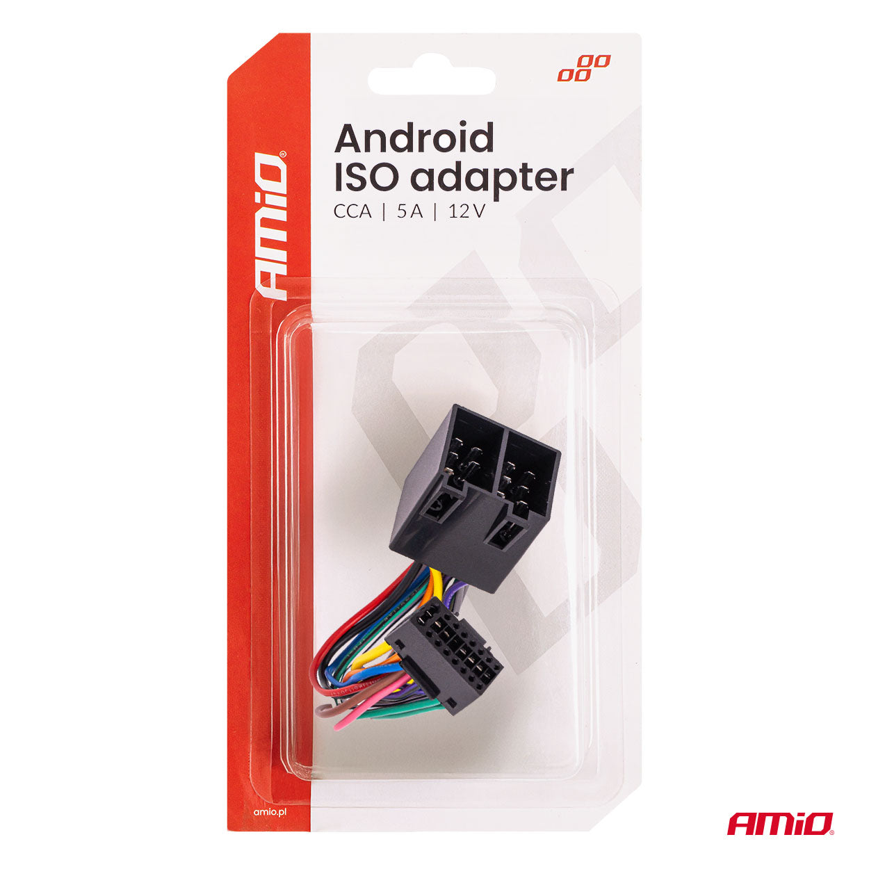 Android ISO-adapter til bilens 12 V-system