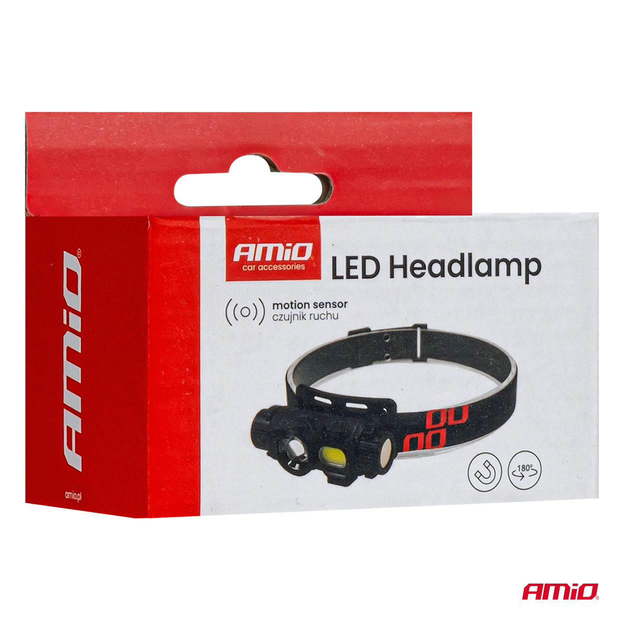 LED-pandelampe med USB-opladning