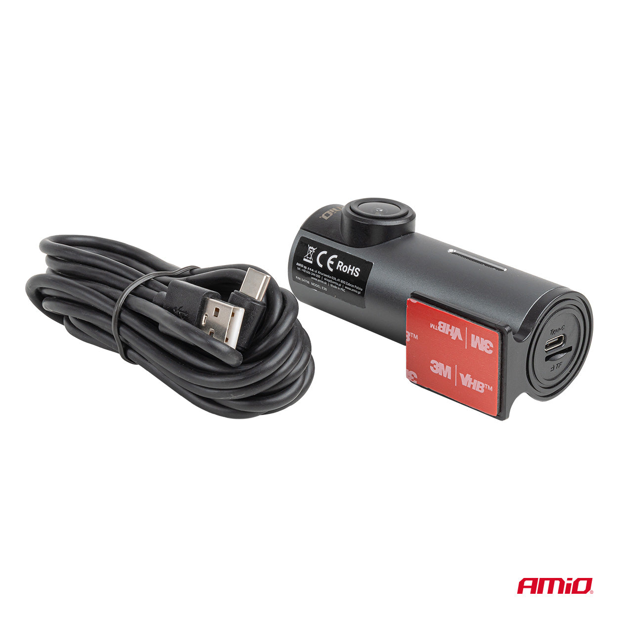 Full HD 1080P -kojelautakamera Wi-Fillä ja 128 Gt tuella