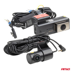 Dashcam 2 tuuman näytöllä ja Wi-Fi-yhteydellä