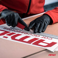 Universalkniv med 100 x 18 x 0,5 mm klinge
