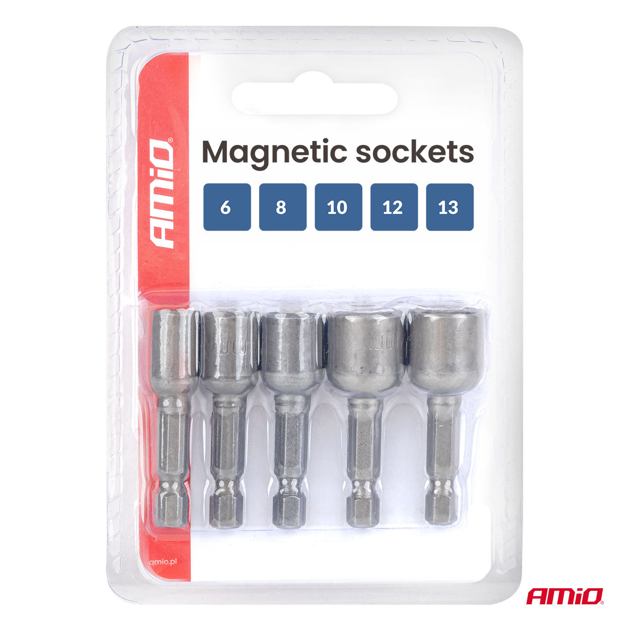 Magneettihylsyt koossa 6–13 mm