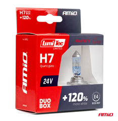 LumiTec H7-halogeenipolttimot 24V 70W DUO-sarjana